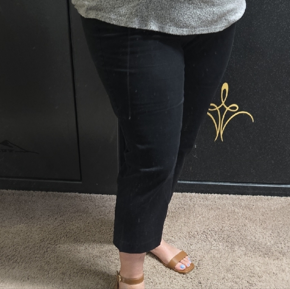 New York & Company Black Capris